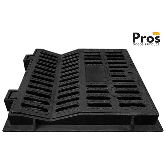 ตะแกรงแบบรางวี เหล็กหล่อเหนียว - ฝาท่อระบายน้ำ สมุทรปราการ